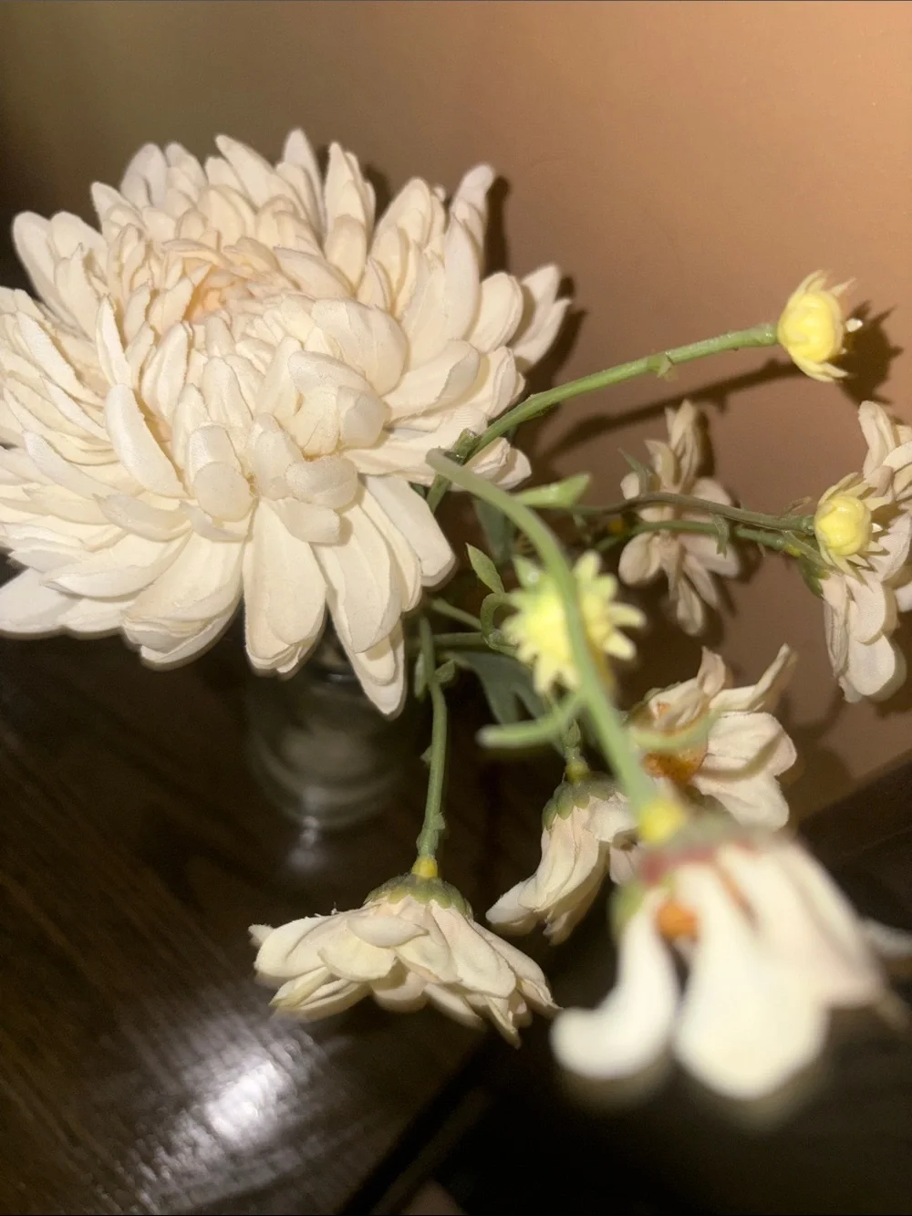 Handmade Flower and Vase Home Decoration